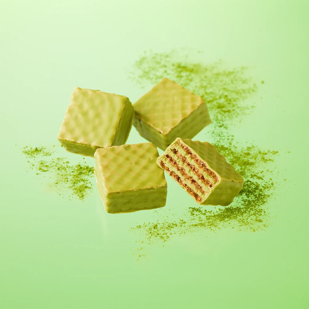 Chocolate Wafers "Matcha (12 Pcs)" - Image 3