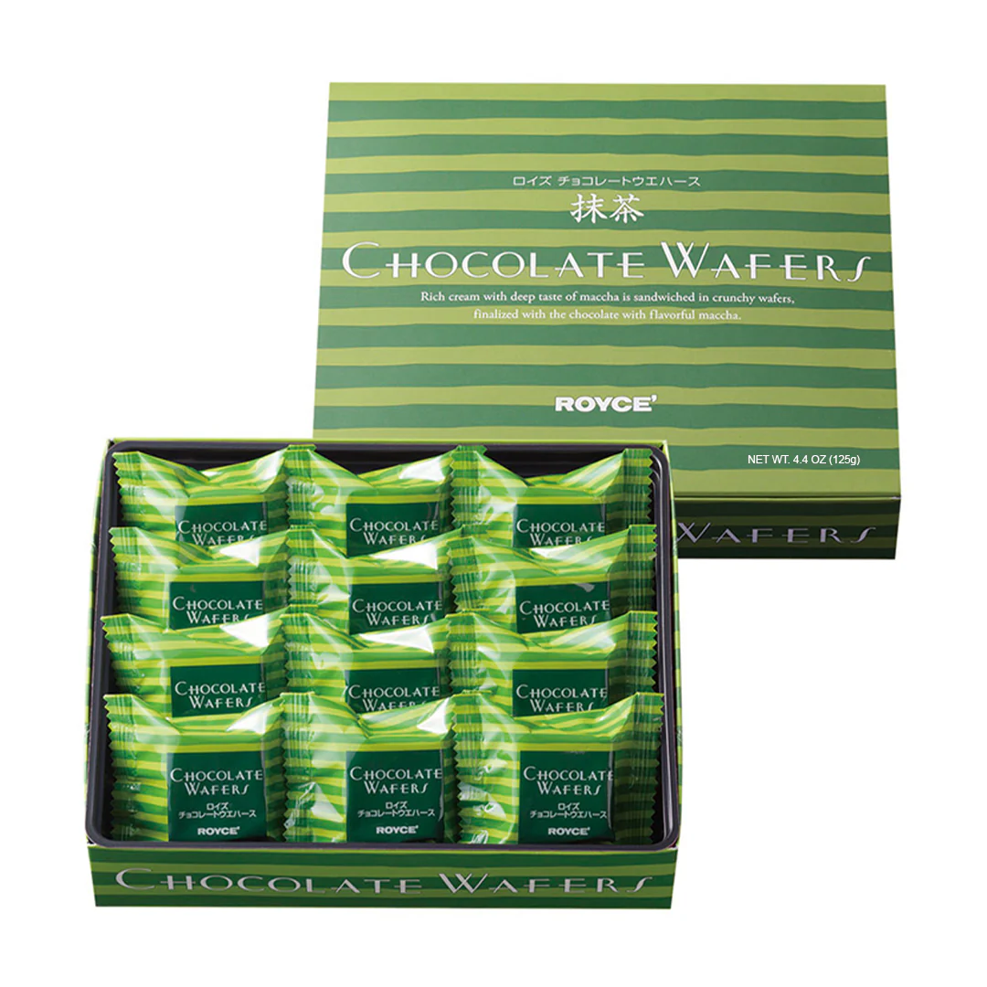 Chocolate Wafers "Matcha (12 Pcs)" - Image 6