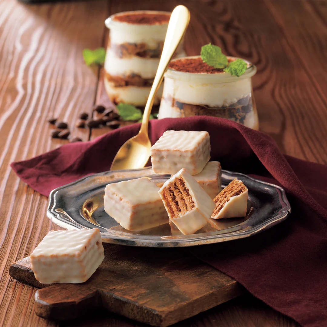 Chocolate Wafers "Tiramisu Cream (12 Pcs)" - Image 2
