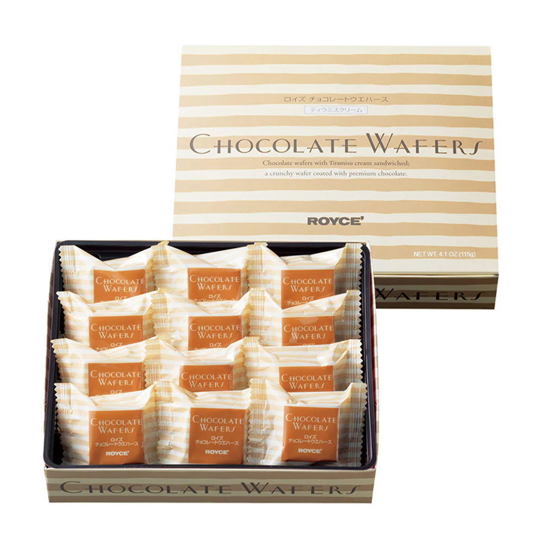 Chocolate Wafers "Tiramisu Cream (12 Pcs)" - Image 5