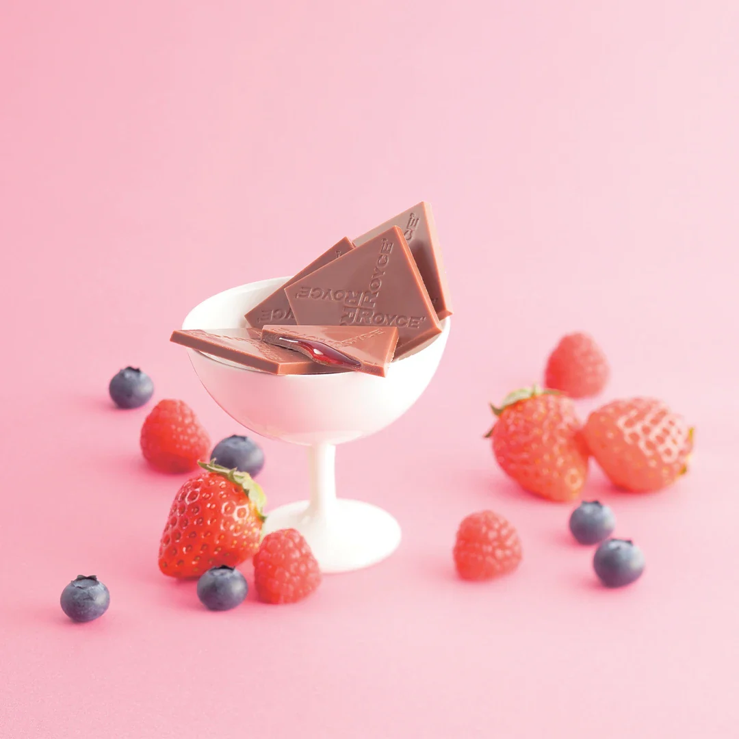 Prafeuille Chocolat "Berry Cube"